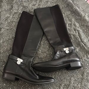 Michael Kors Black Over the Knee Boots